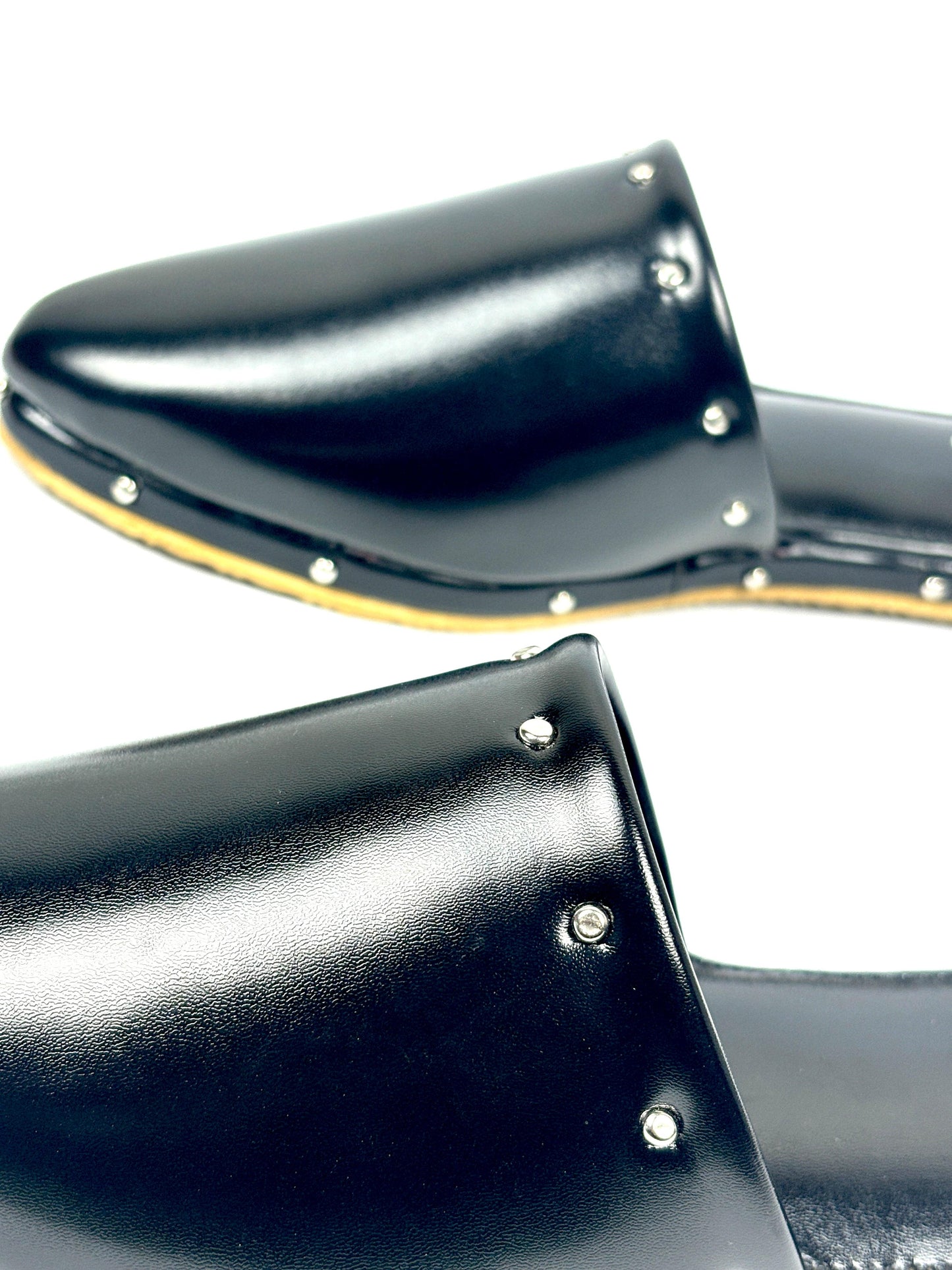Noir Chic Mules