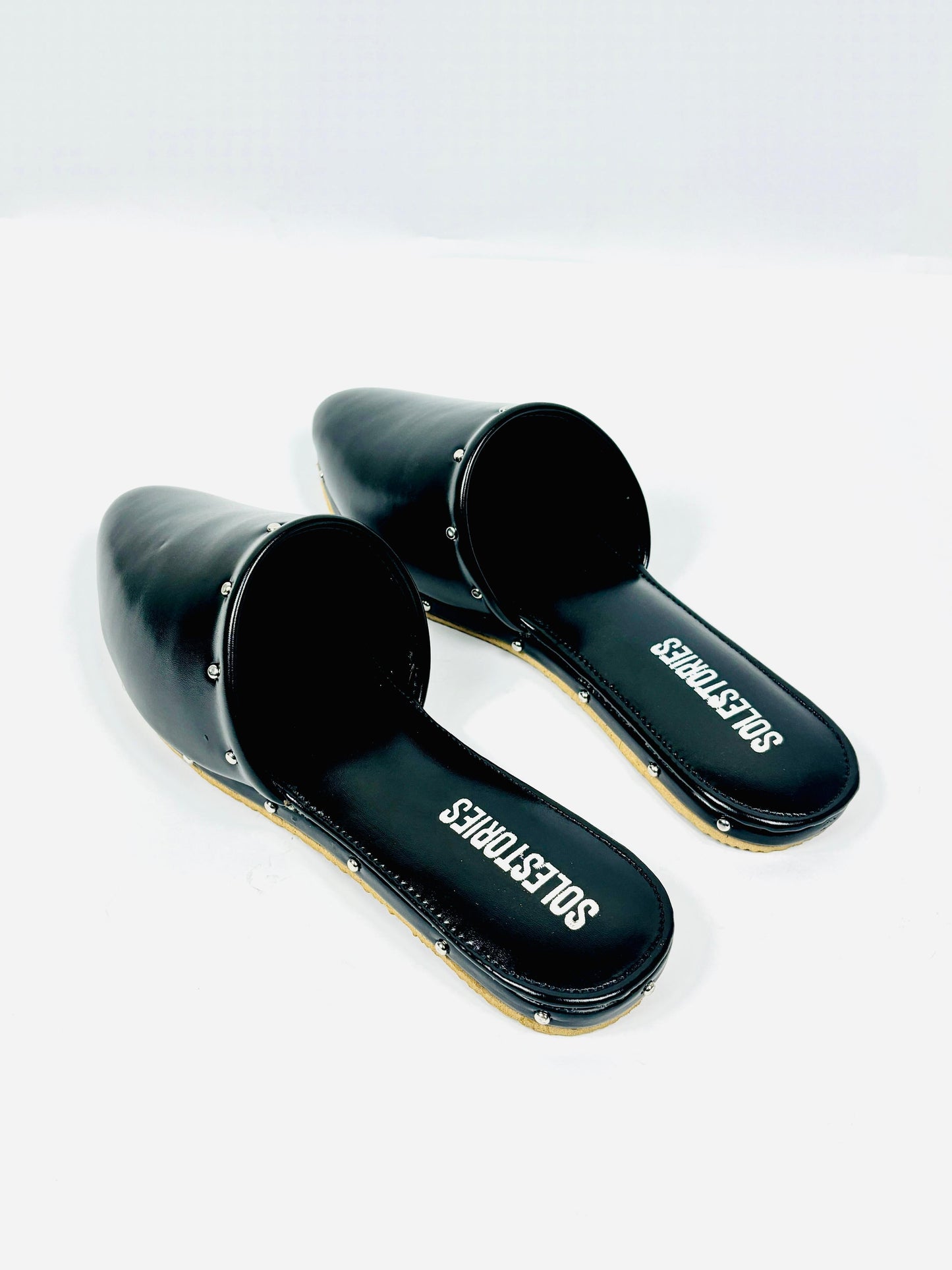Noir Chic Mules